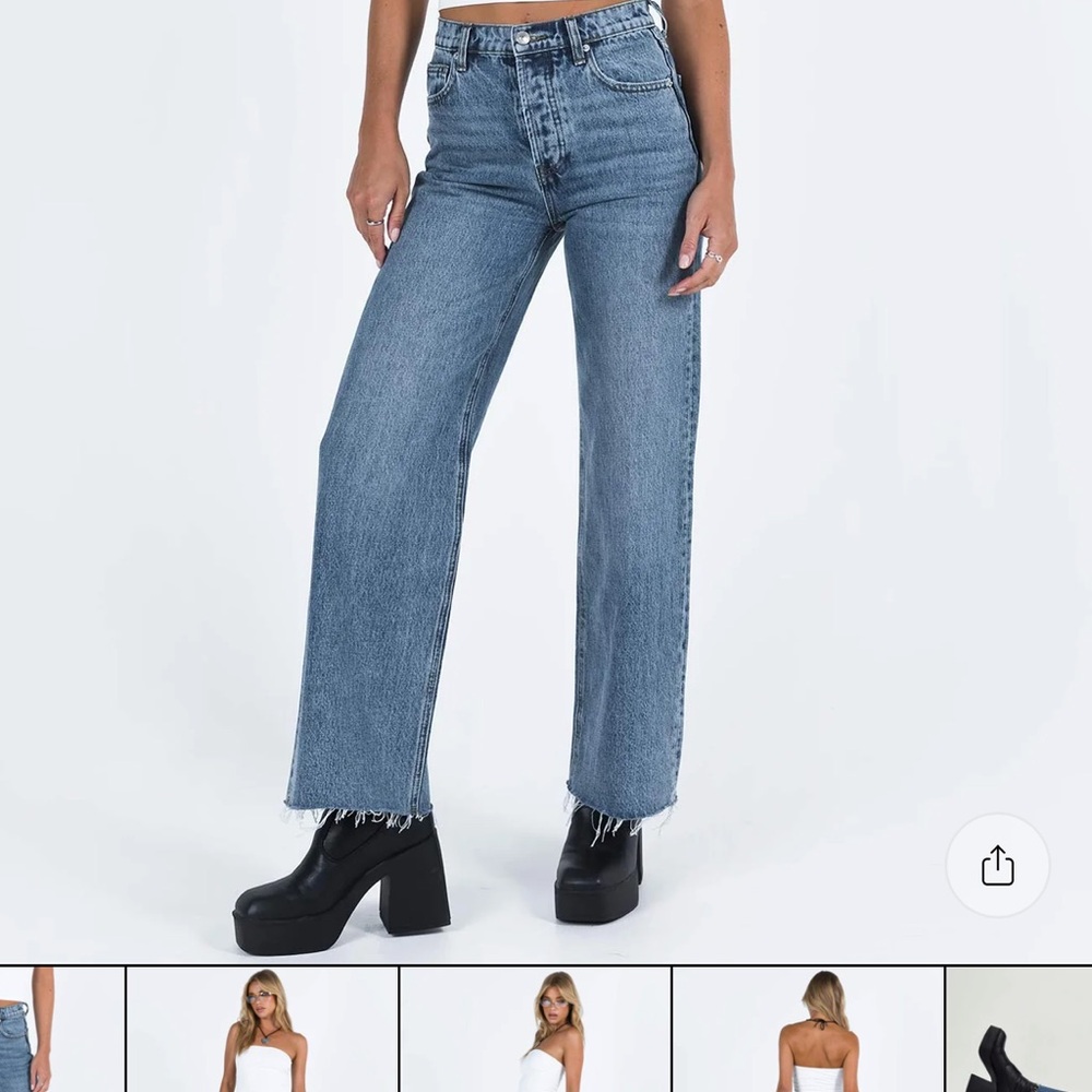 Princess Polly wide leg jeans